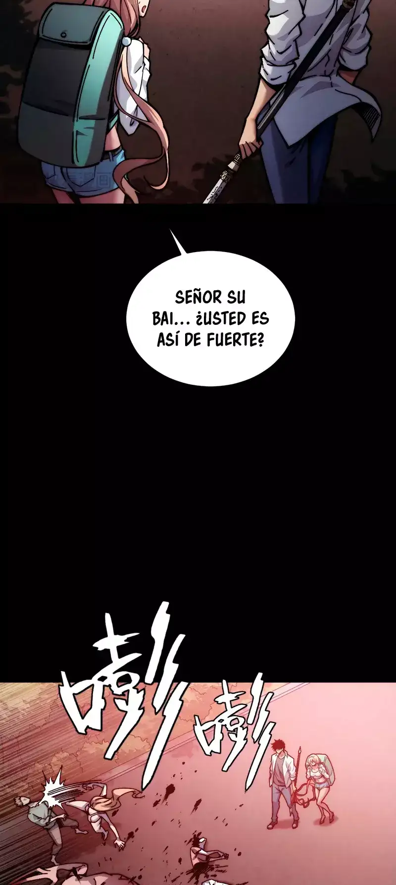 Read Apocalipsis El Estandarte del Rey Humano inclina a todas las discípulas ES Manga Online