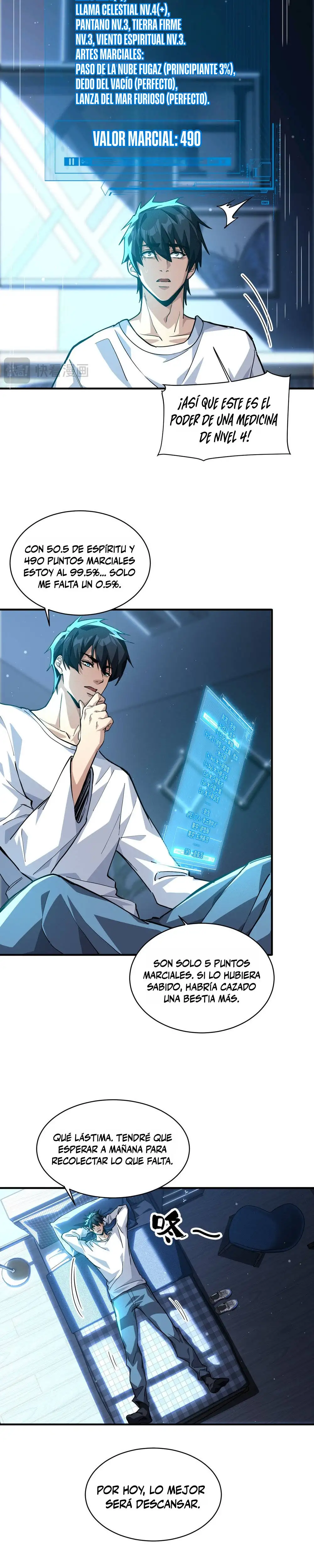 Read Artes Marciales Supremas Puedo aplastar Dioses con una Sola Mano ES Manga Online