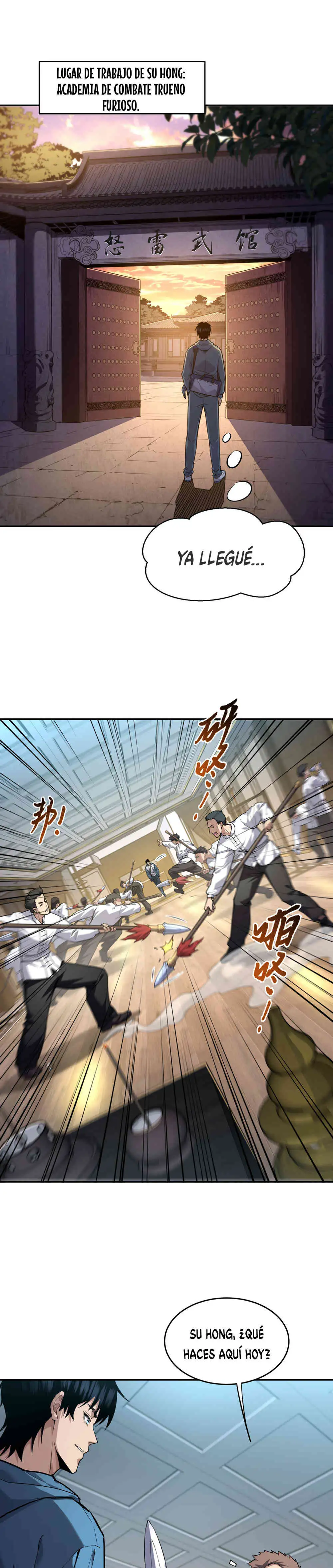 Read Artes Marciales Supremas Puedo aplastar Dioses con una Sola Mano ES Manga Online