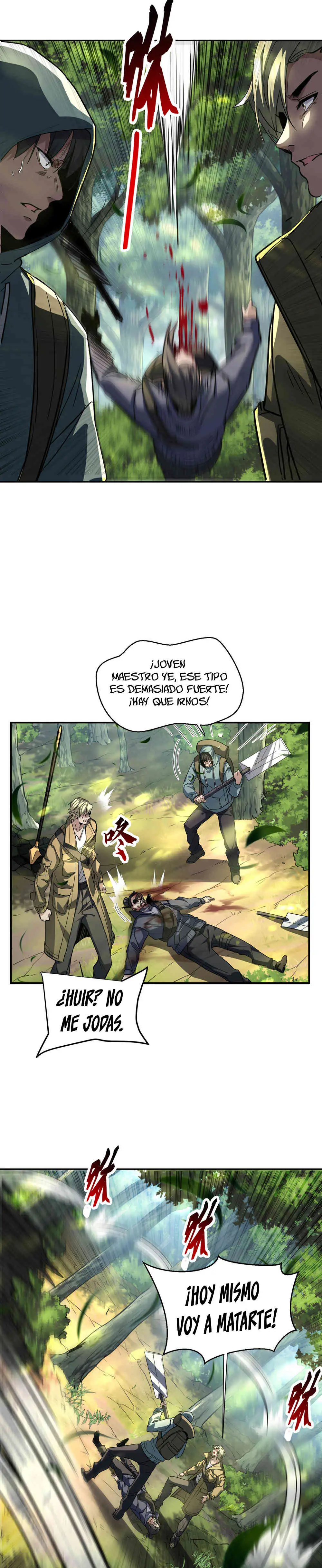 Read Artes Marciales Supremas Puedo aplastar Dioses con una Sola Mano ES Manga Online