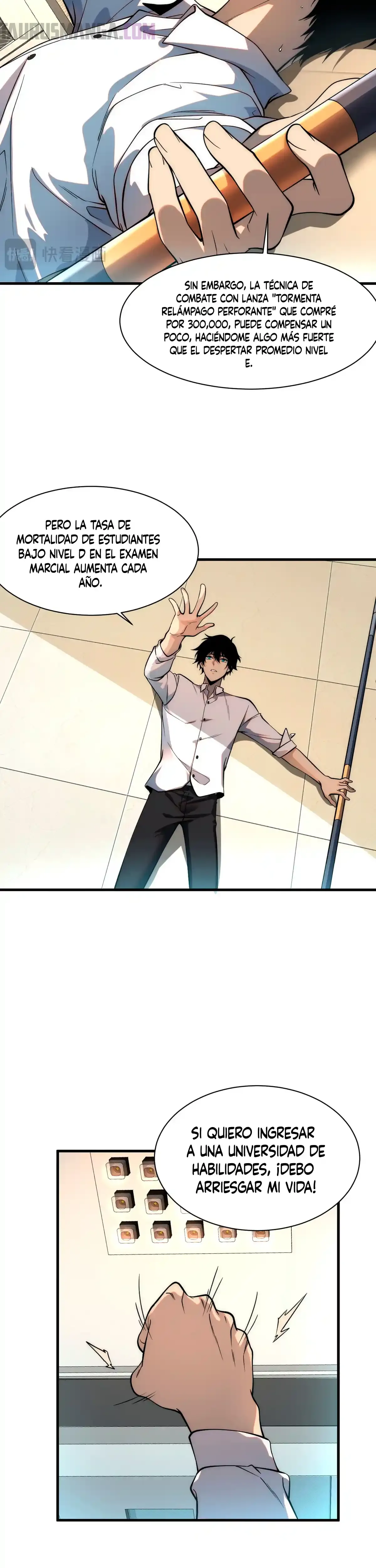 Read Despertar del guerrero del Rayo Clase SSS ES Manga Online