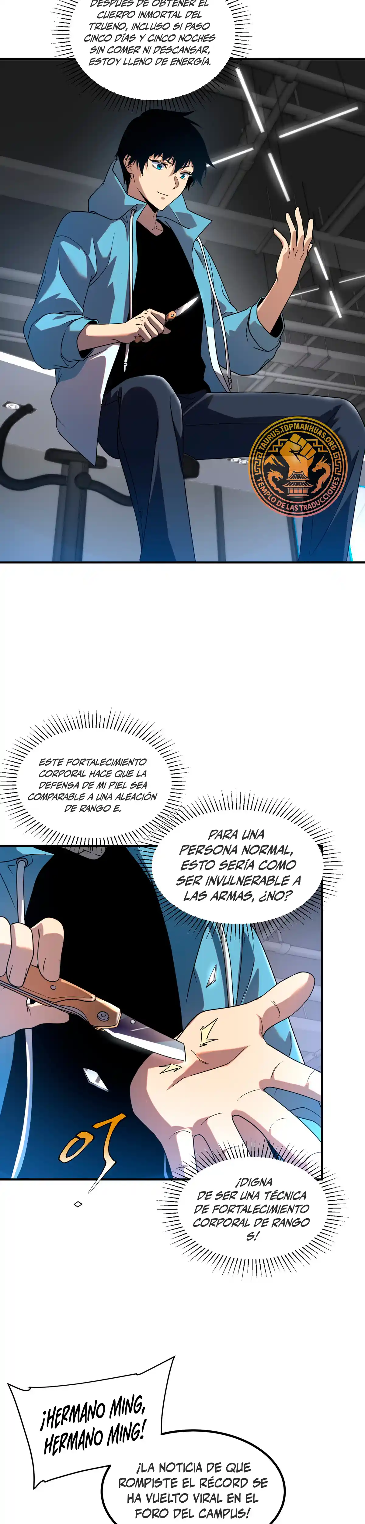Read Despertar del guerrero del Rayo Clase SSS ES Manga Online