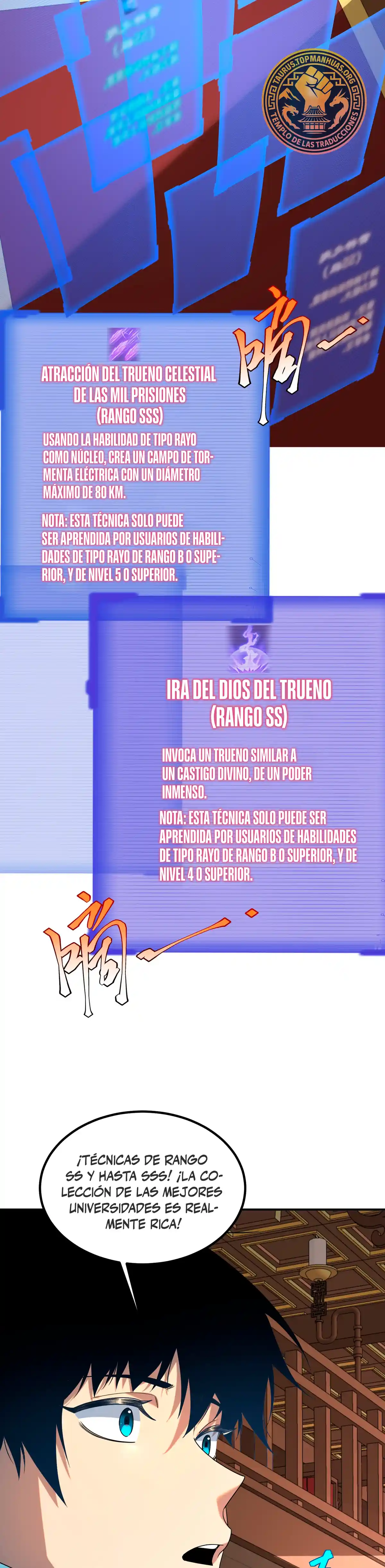 Read Despertar del guerrero del Rayo Clase SSS ES Manga Online