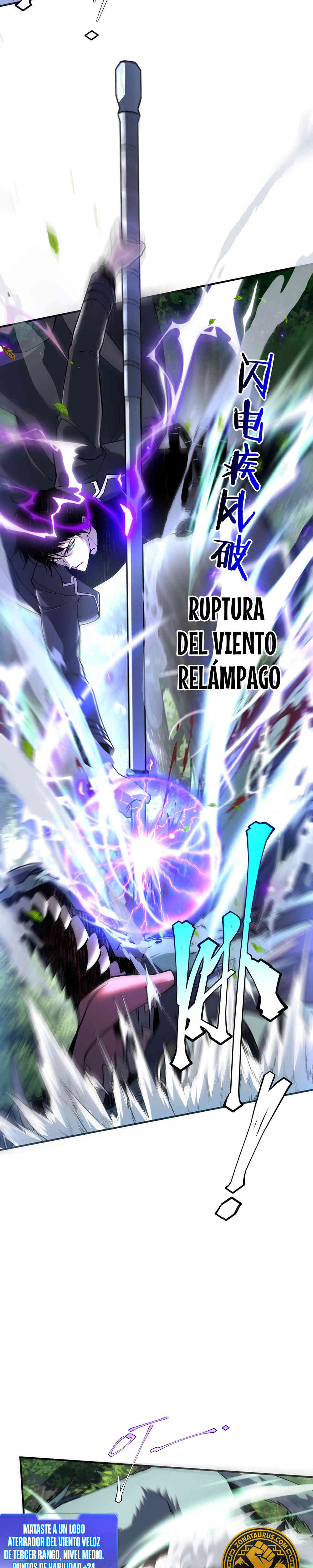 Read Despertar del guerrero del Rayo Clase SSS ES Manga Online