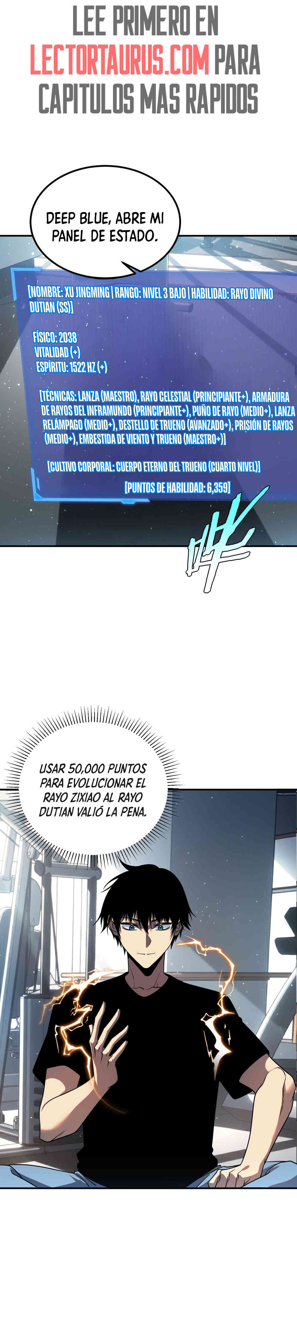 Read Despertar del guerrero del Rayo Clase SSS ES Manga Online