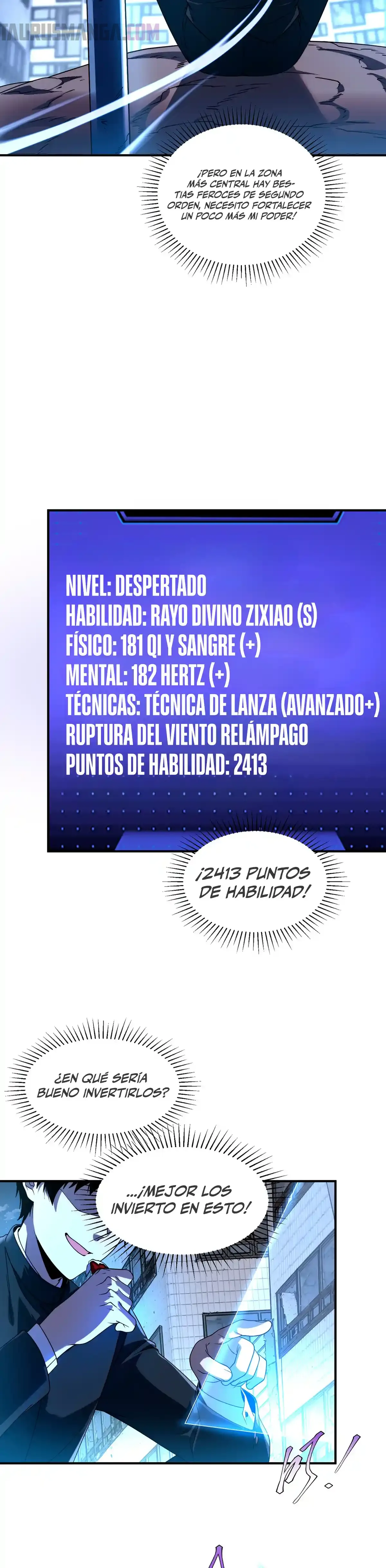 Read Despertar del guerrero del Rayo Clase SSS ES Manga Online