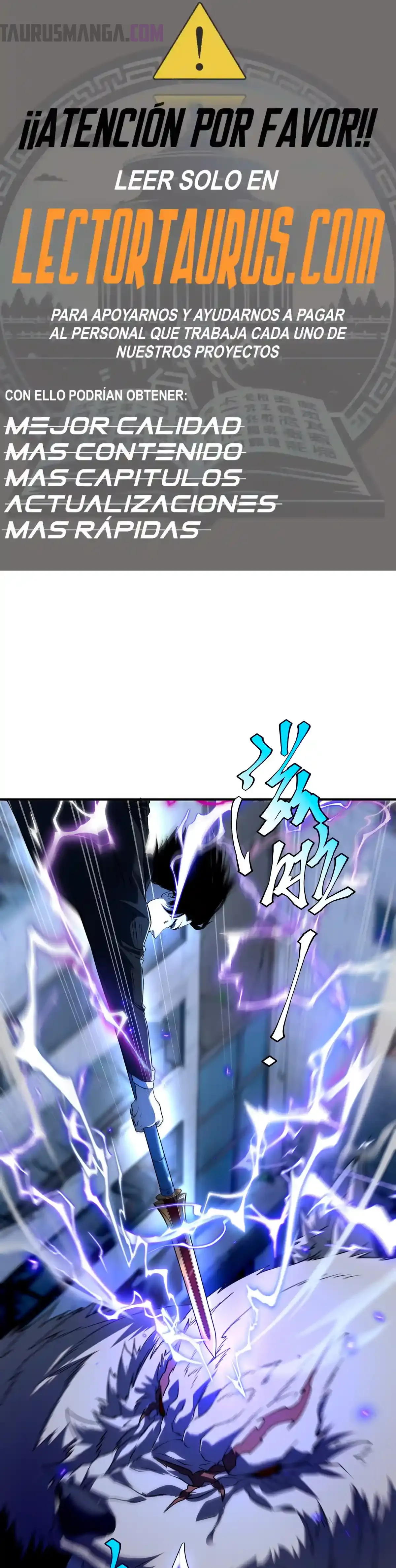 Read Despertar del guerrero del Rayo Clase SSS ES Manga Online