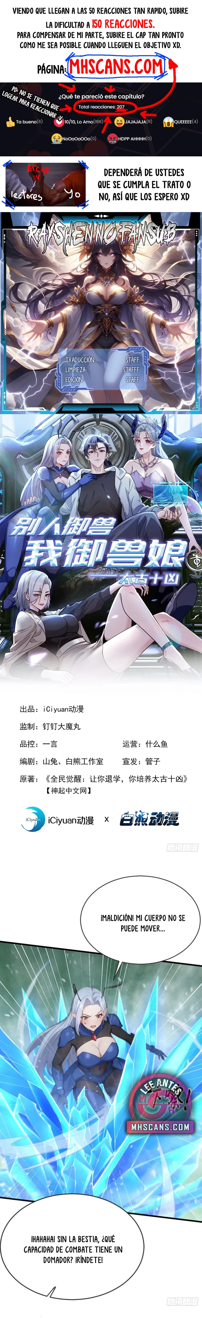 Read Domesticando Chicas Monstruos mientras Todos Domestican Meros Monstruos ES Manga Online