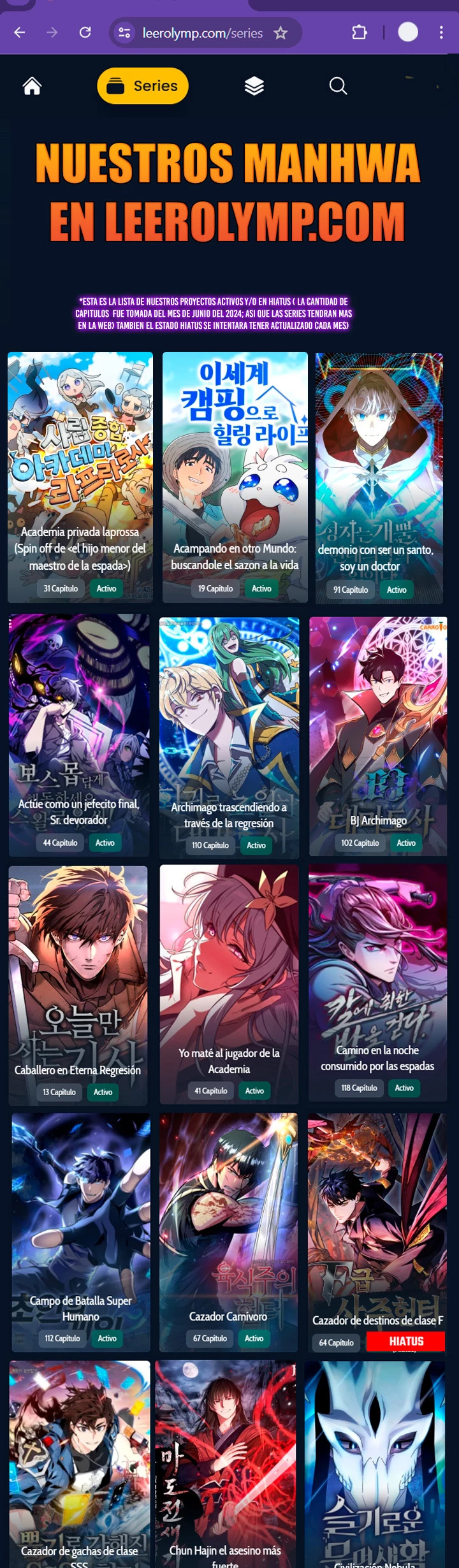Read El último aventurero ES Manga Online