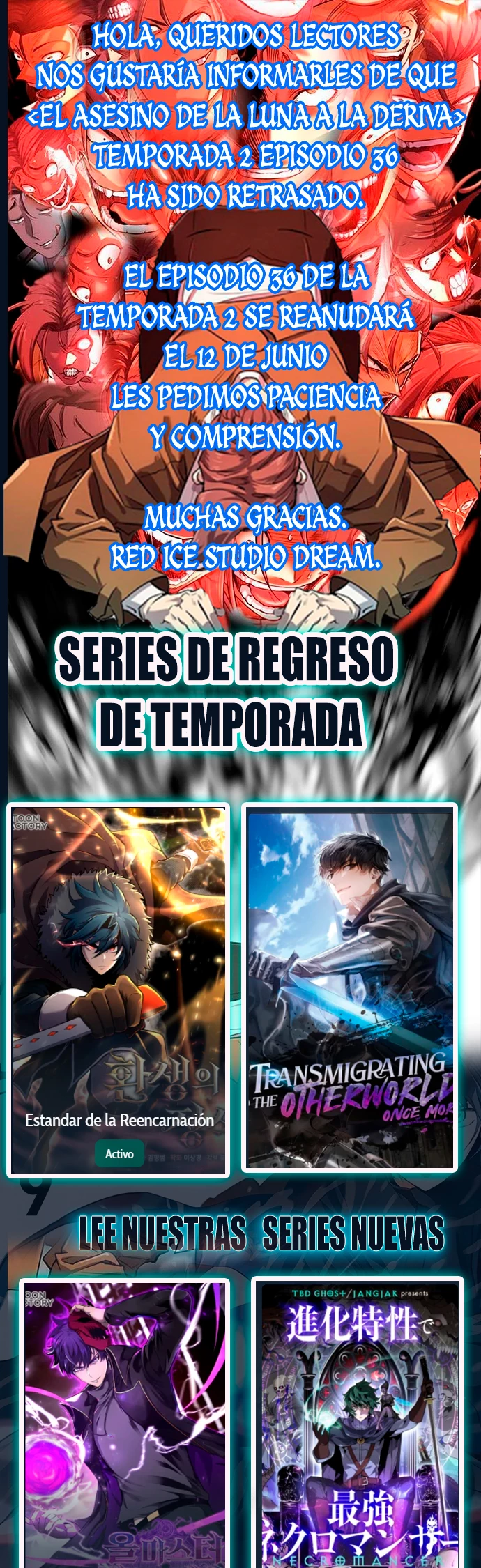 Read El Asesino de la Luna a la Deriva ES Manga Online