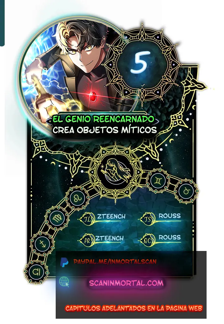 Read El Genio Reencarnado Crea Objetos Míticos ES Manga Online