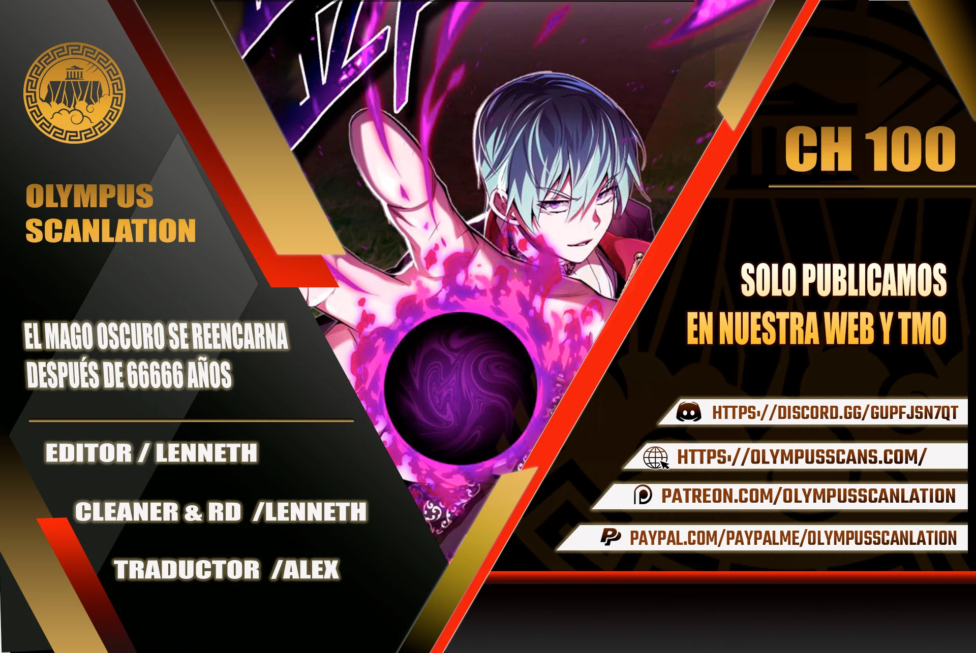 Read El Mago Oscuro Se Reencarna Despues De 66666 años ES Manga Online