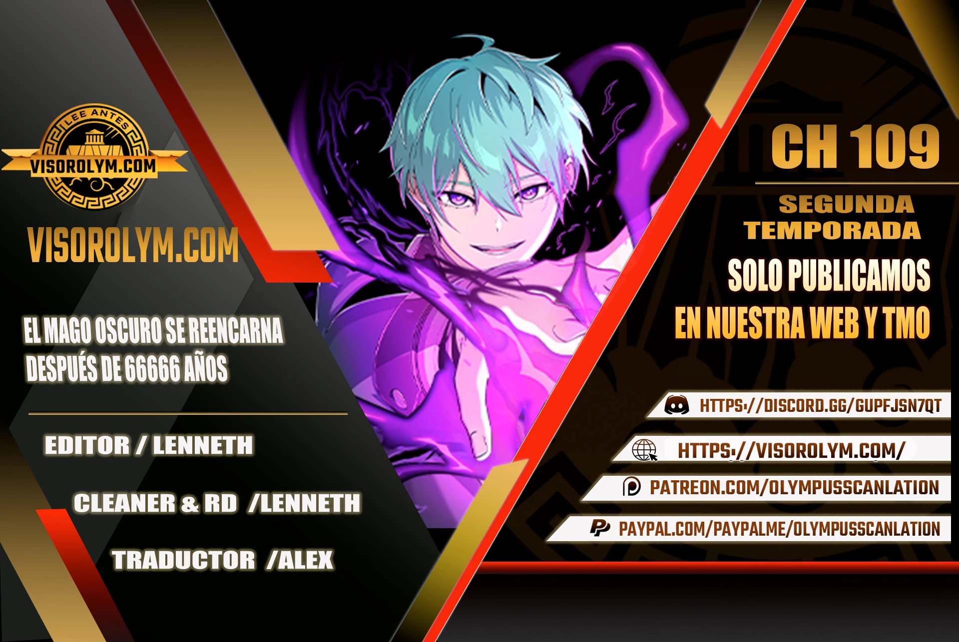 Read El Mago Oscuro Se Reencarna Despues De 66666 años ES Manga Online
