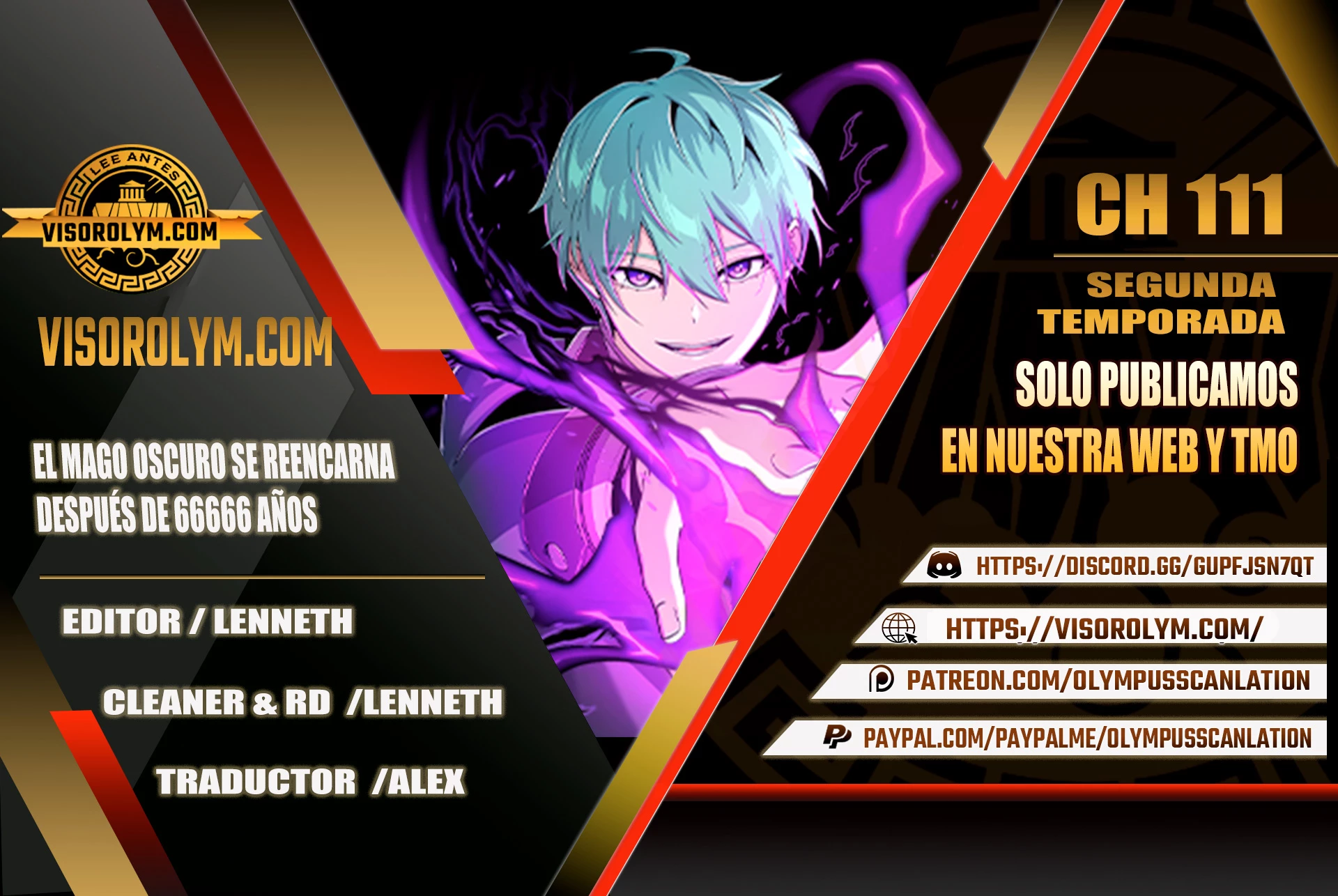Read El Mago Oscuro Se Reencarna Despues De 66666 años ES Manga Online