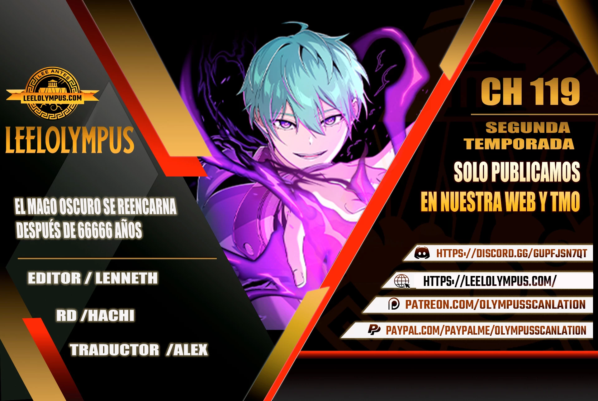 Read El Mago Oscuro Se Reencarna Despues De 66666 años ES Manga Online