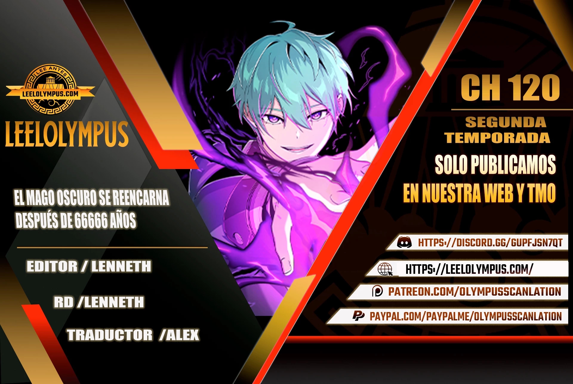 Read El Mago Oscuro Se Reencarna Despues De 66666 años ES Manga Online