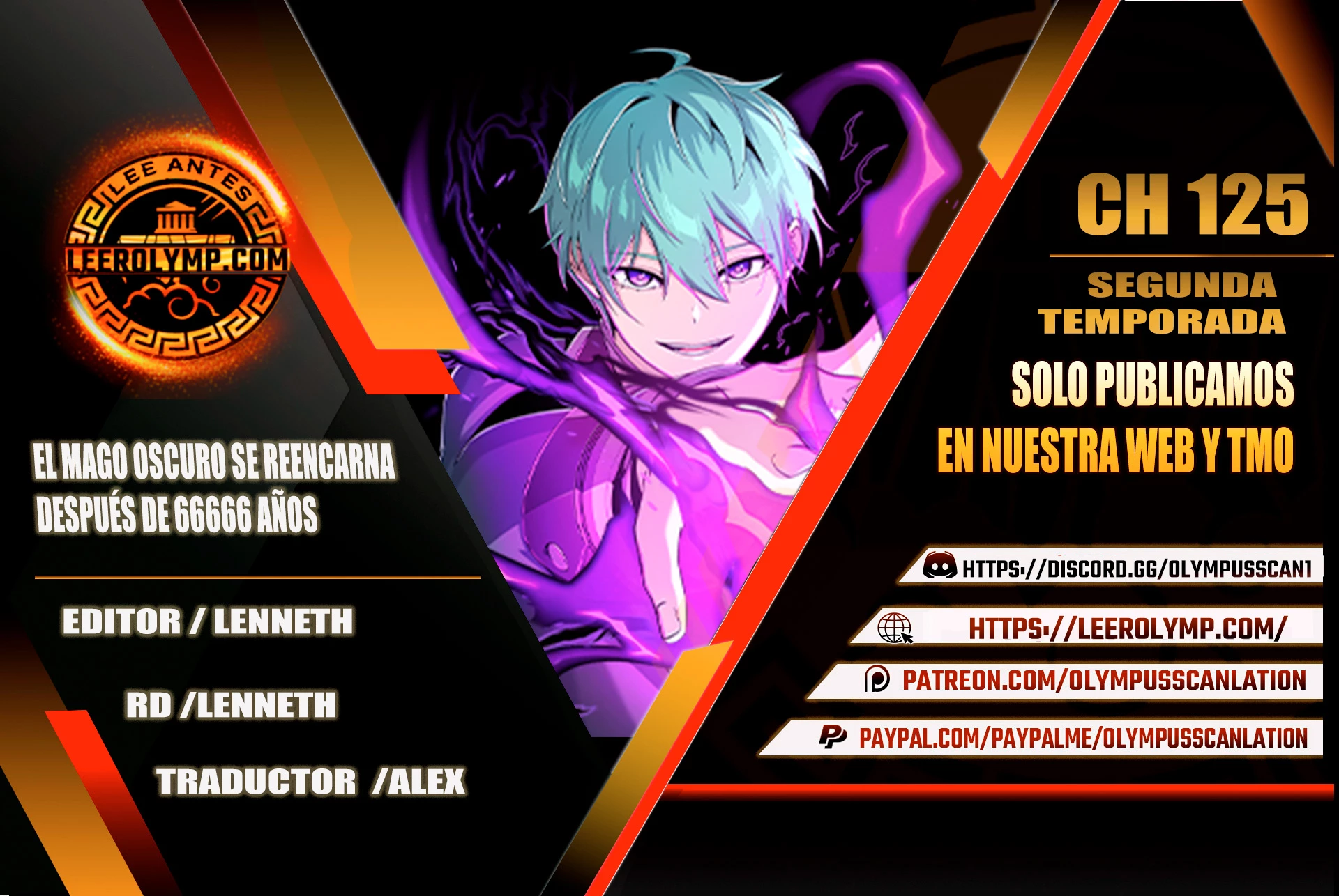 Read El Mago Oscuro Se Reencarna Despues De 66666 años ES Manga Online