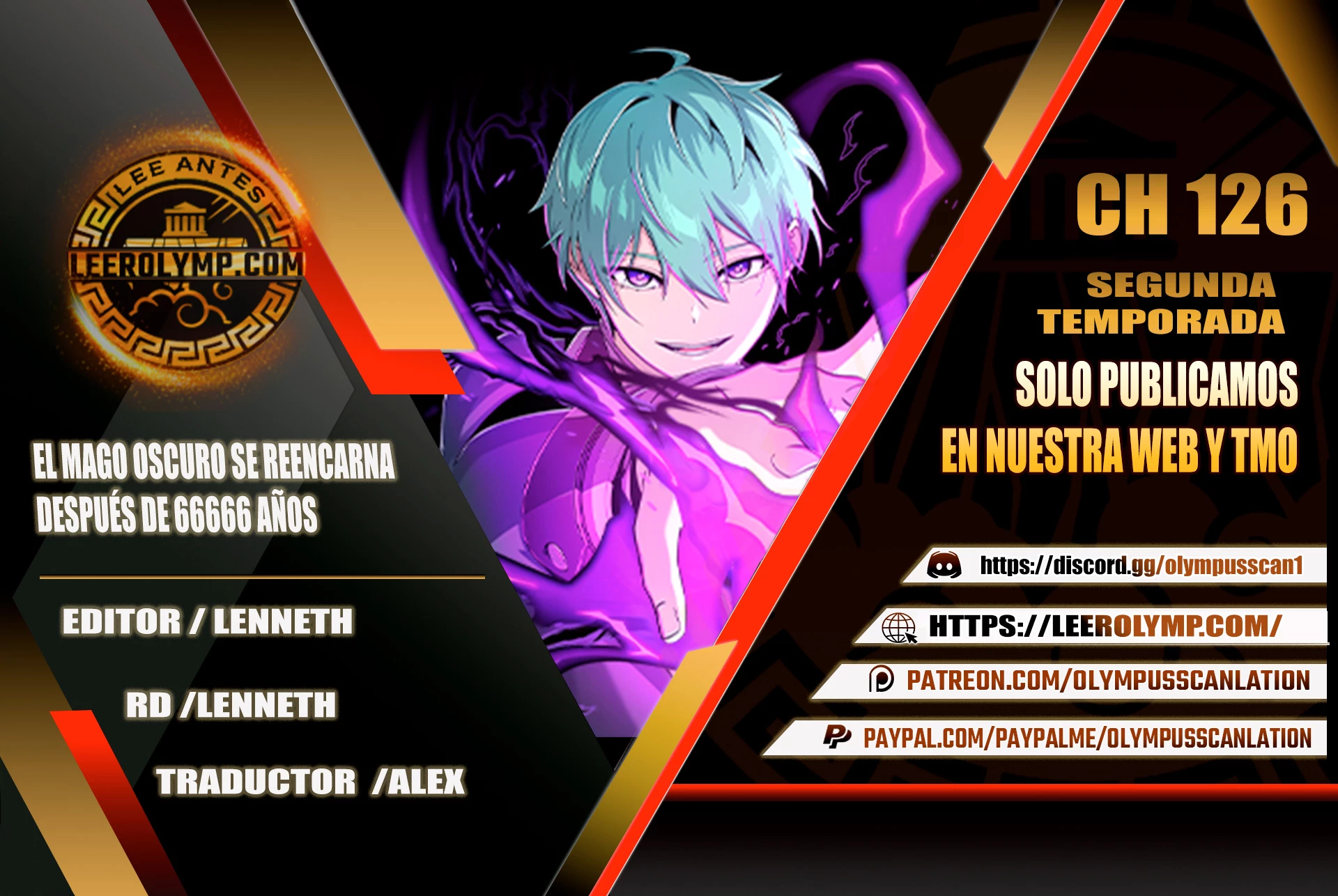 Read El Mago Oscuro Se Reencarna Despues De 66666 años ES Manga Online