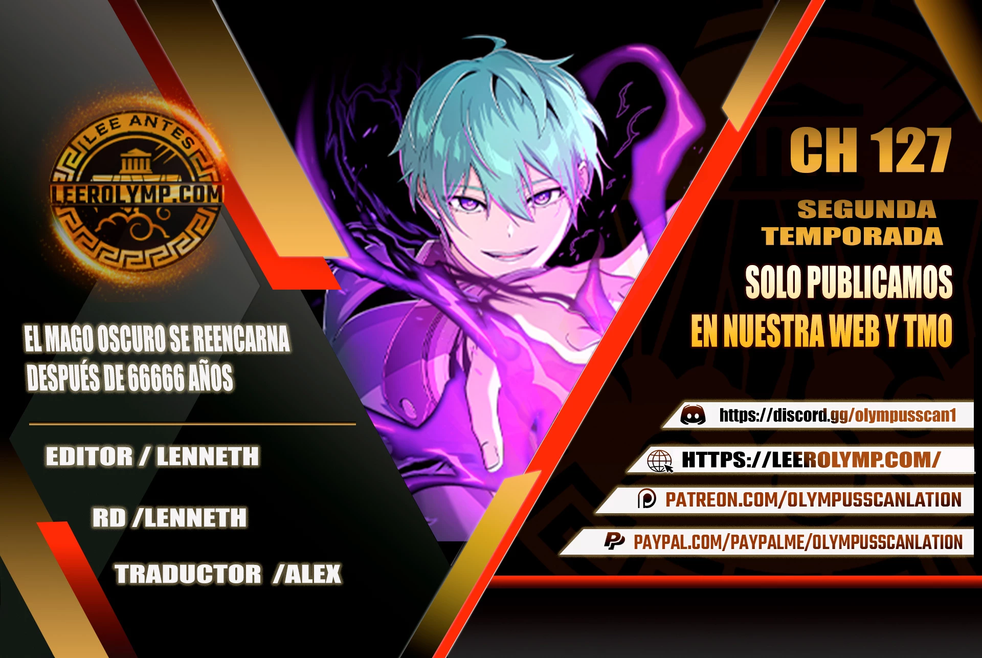 Read El Mago Oscuro Se Reencarna Despues De 66666 años ES Manga Online