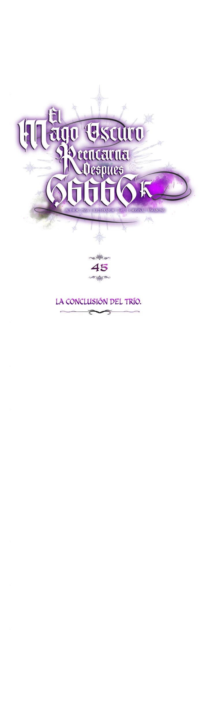 Read El Mago Oscuro Se Reencarna Despues De 66666 años ES Manga Online