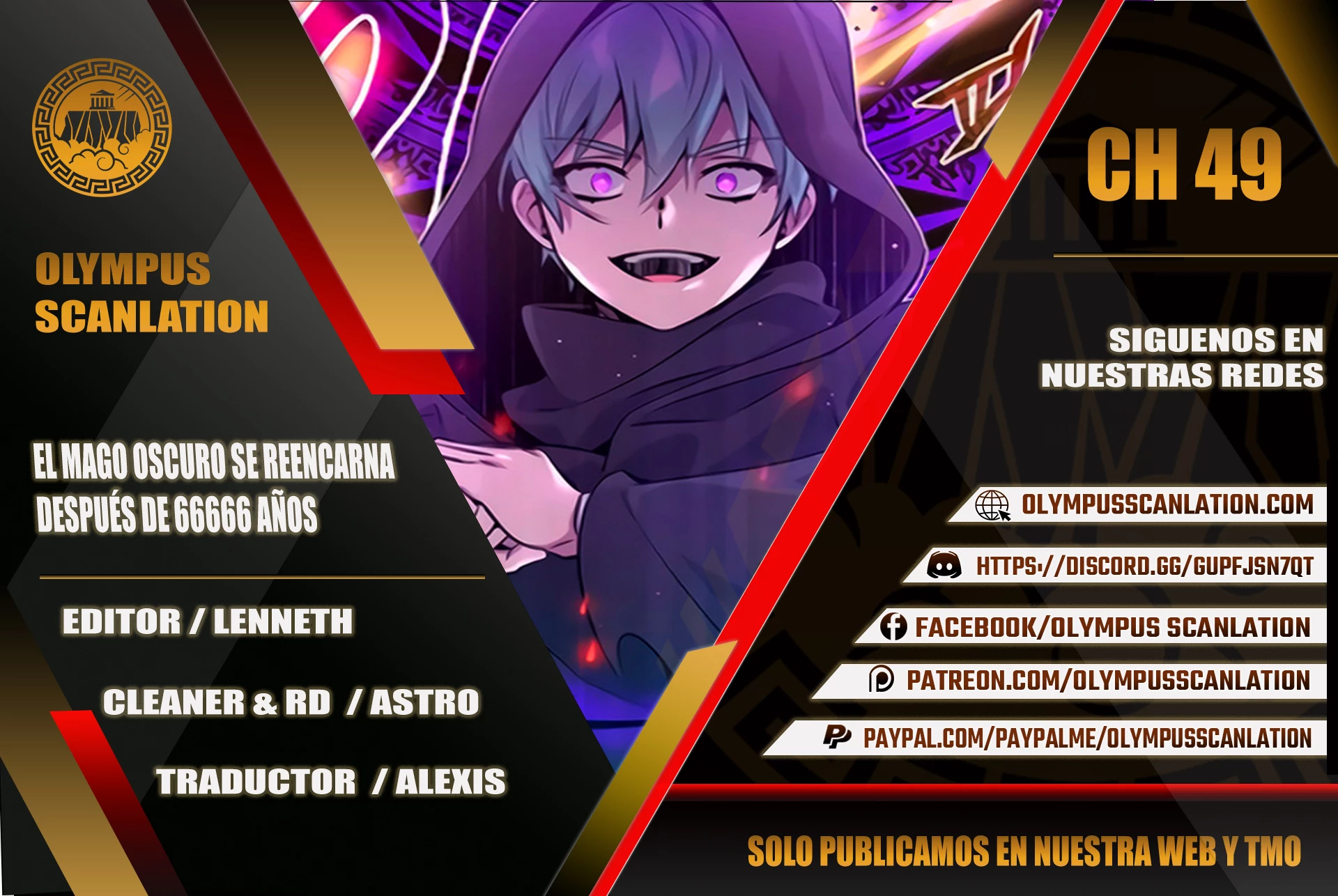 Read El Mago Oscuro Se Reencarna Despues De 66666 años ES Manga Online