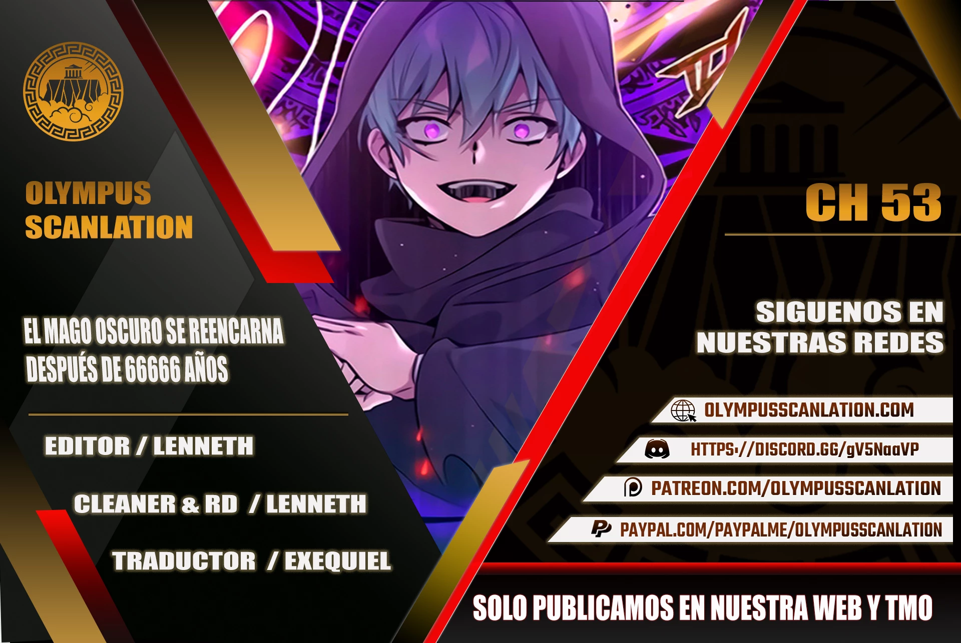 Read El Mago Oscuro Se Reencarna Despues De 66666 años ES Manga Online