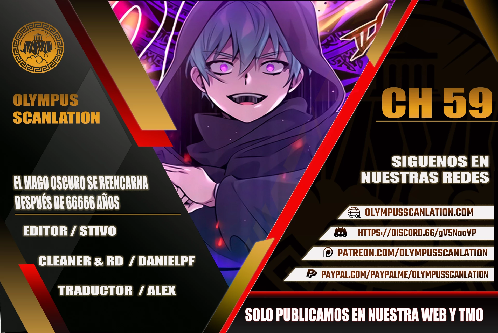 Read El Mago Oscuro Se Reencarna Despues De 66666 años ES Manga Online