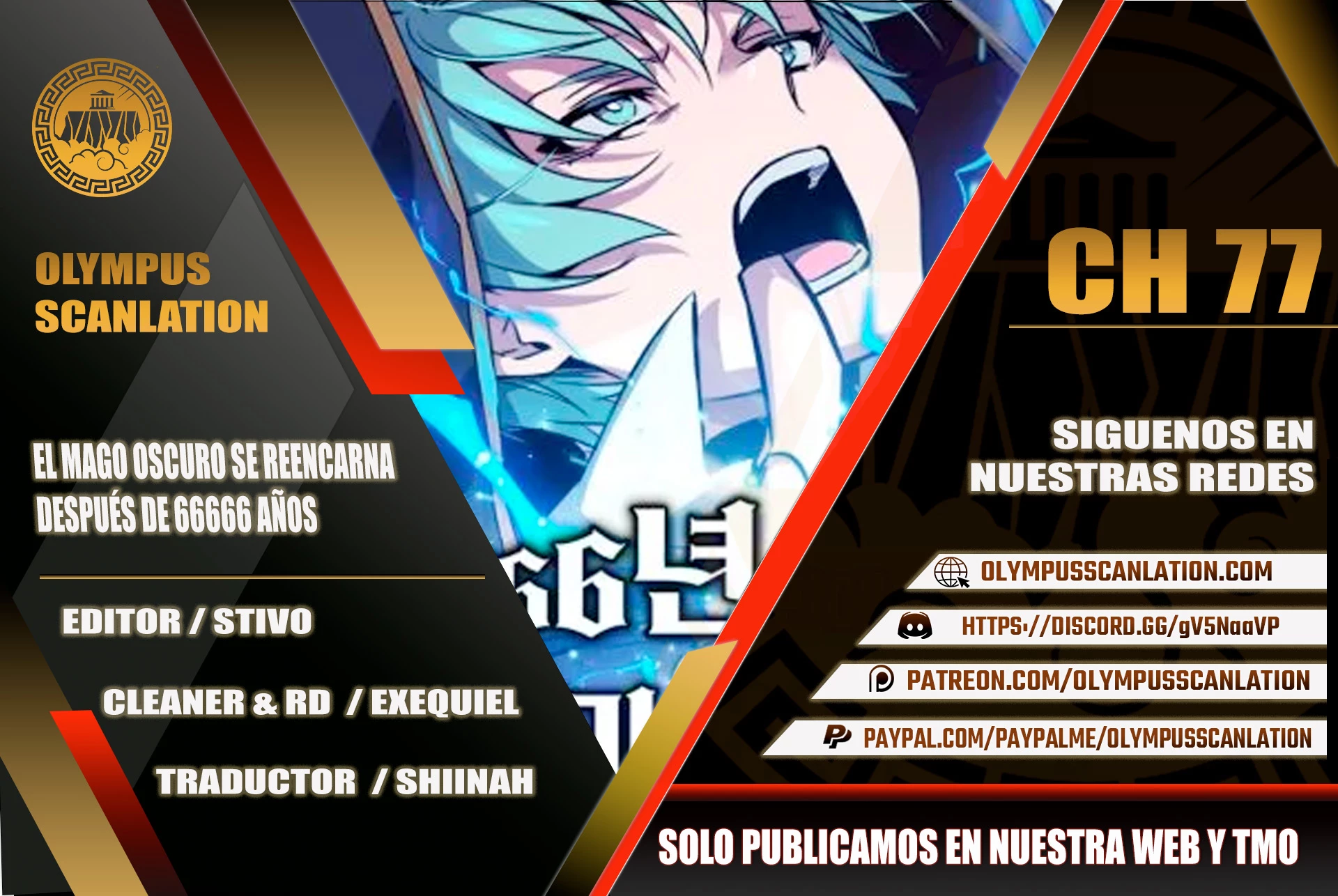 Read El Mago Oscuro Se Reencarna Despues De 66666 años ES Manga Online
