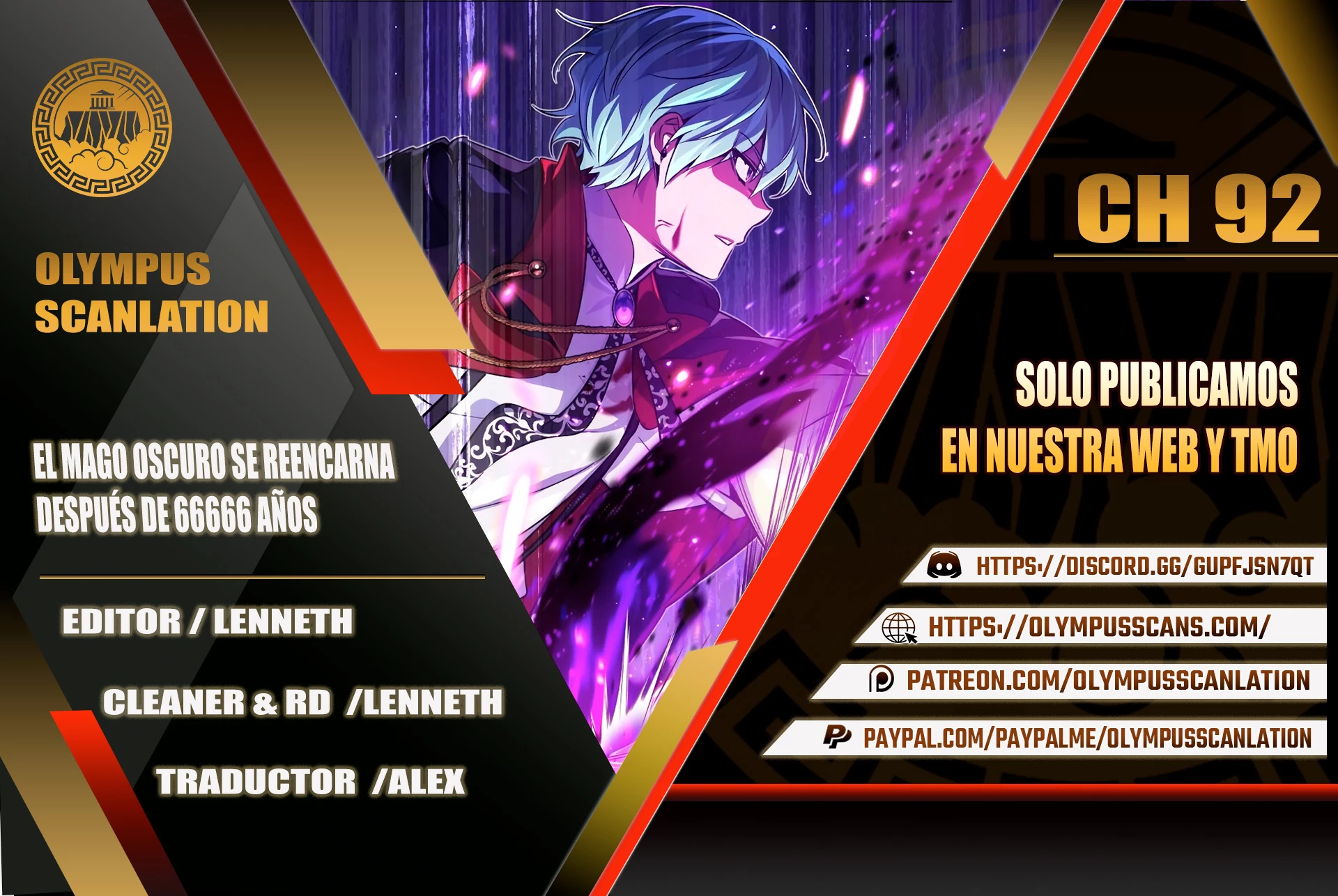 Read El Mago Oscuro Se Reencarna Despues De 66666 años ES Manga Online