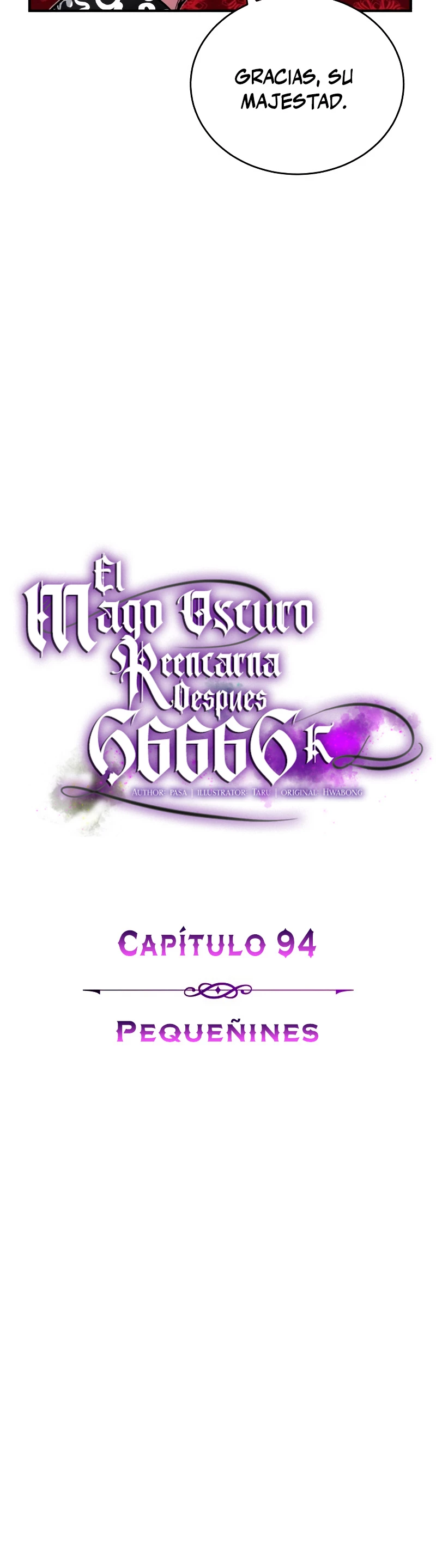 Read El Mago Oscuro Se Reencarna Despues De 66666 años ES Manga Online