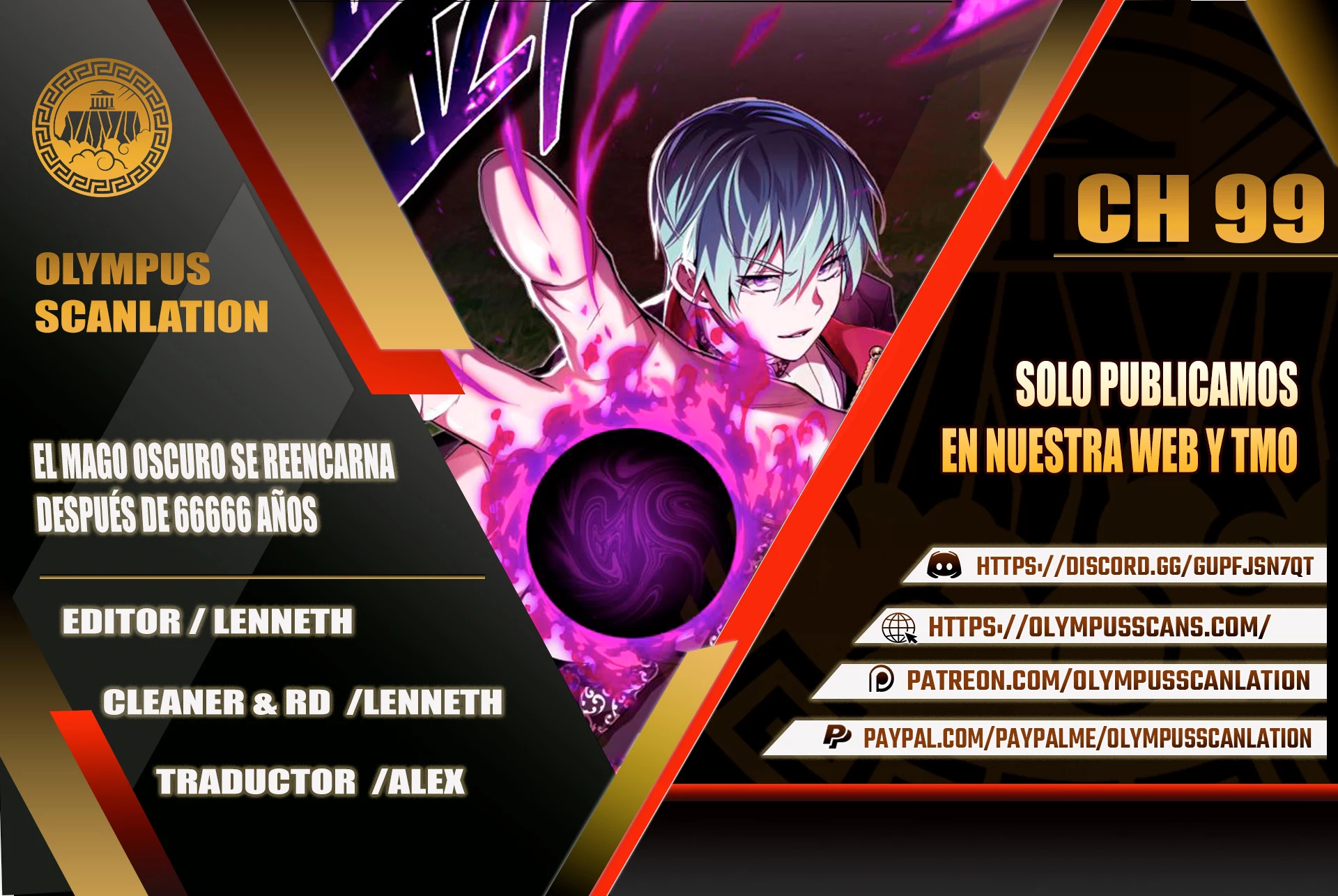 Read El Mago Oscuro Se Reencarna Despues De 66666 años ES Manga Online