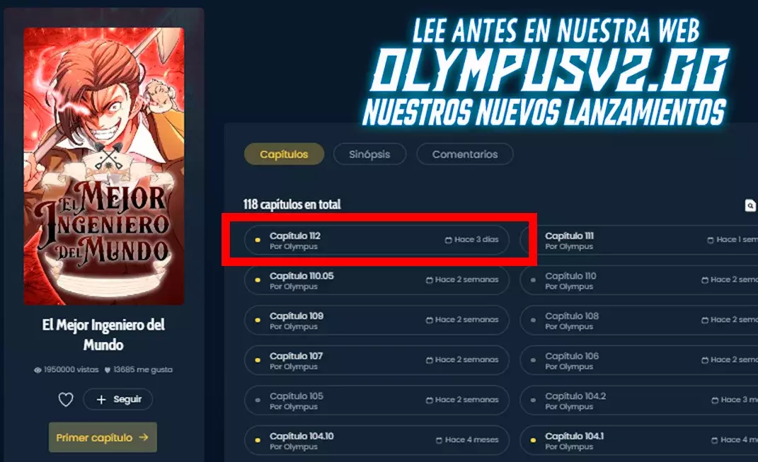 Read El Mejor Diseñador Inmobiliario ES Manga Online