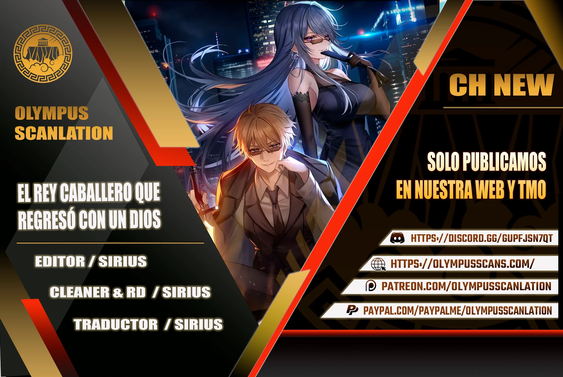 Read El Rey Caballero que regreso con un Dios ES Manga Online
