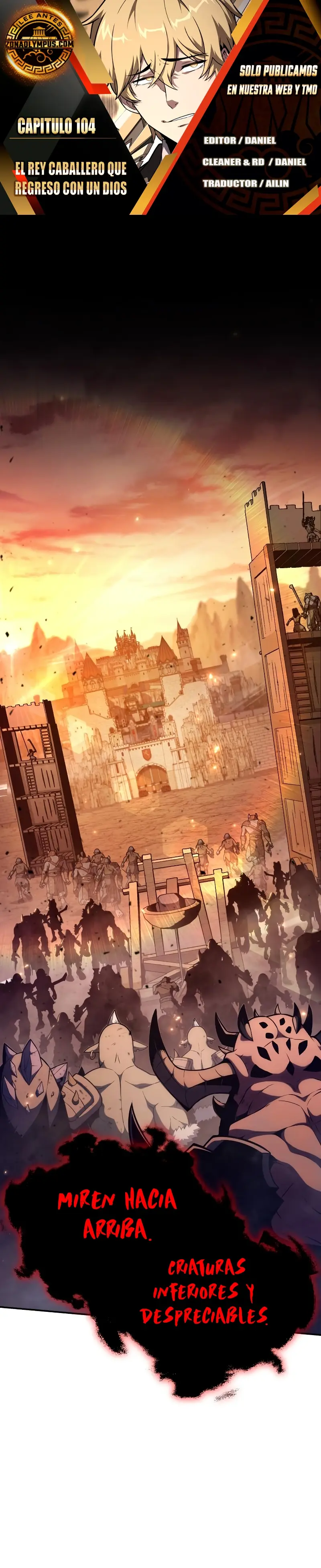 Read El Rey Caballero que regreso con un Dios ES Manga Online