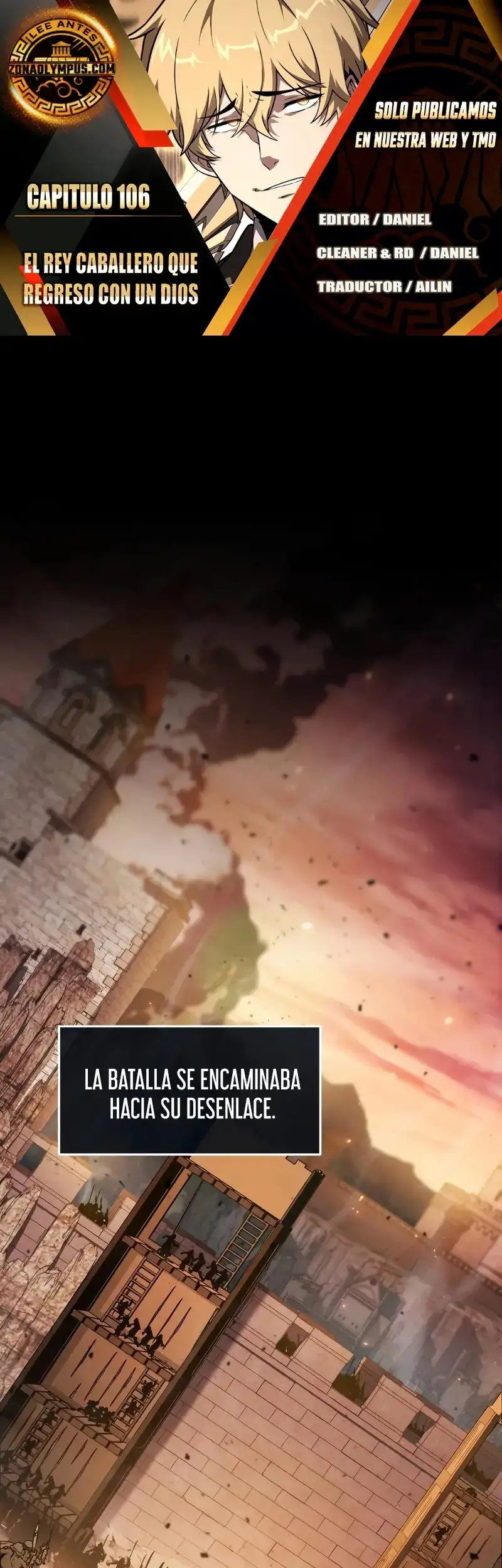 Read El Rey Caballero que regreso con un Dios ES Manga Online
