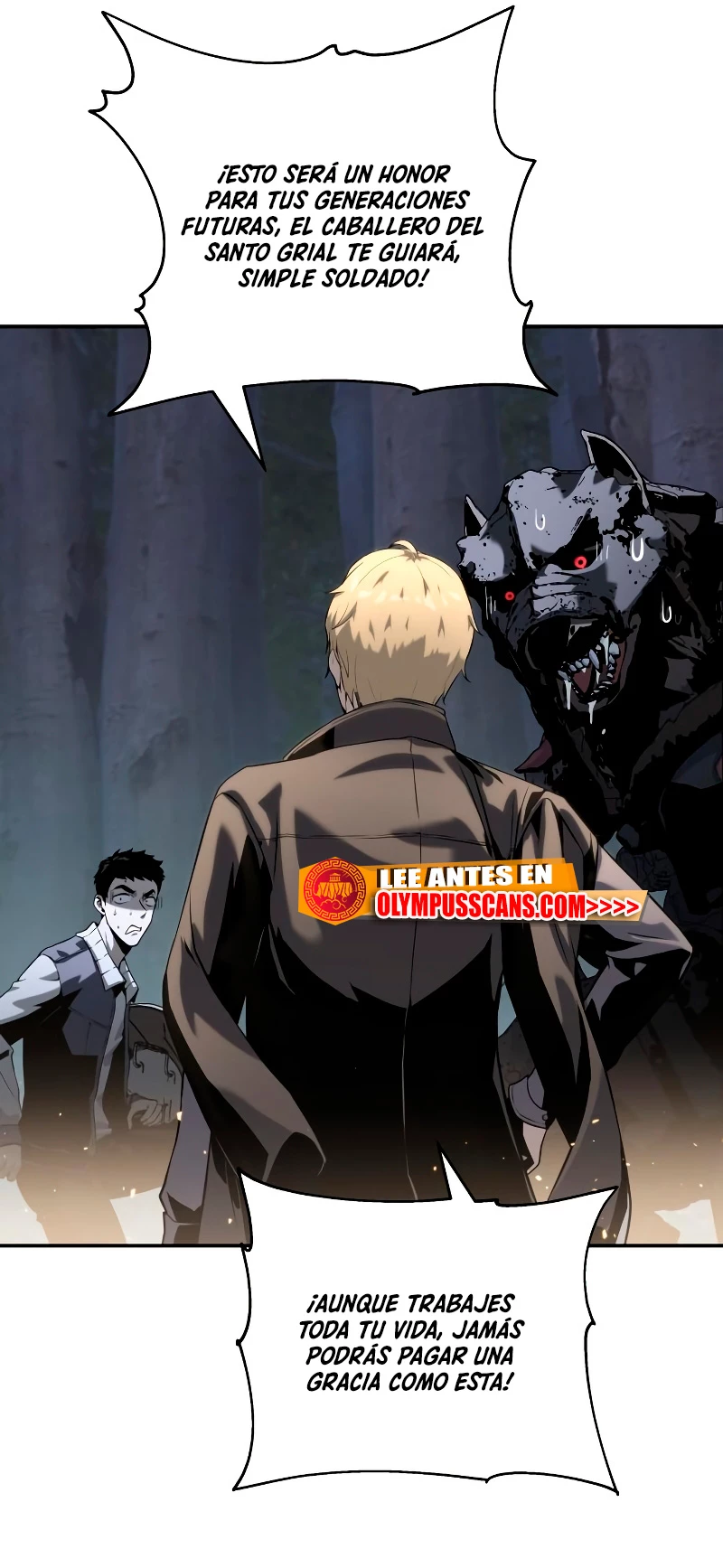 Read El Rey Caballero que regreso con un Dios ES Manga Online