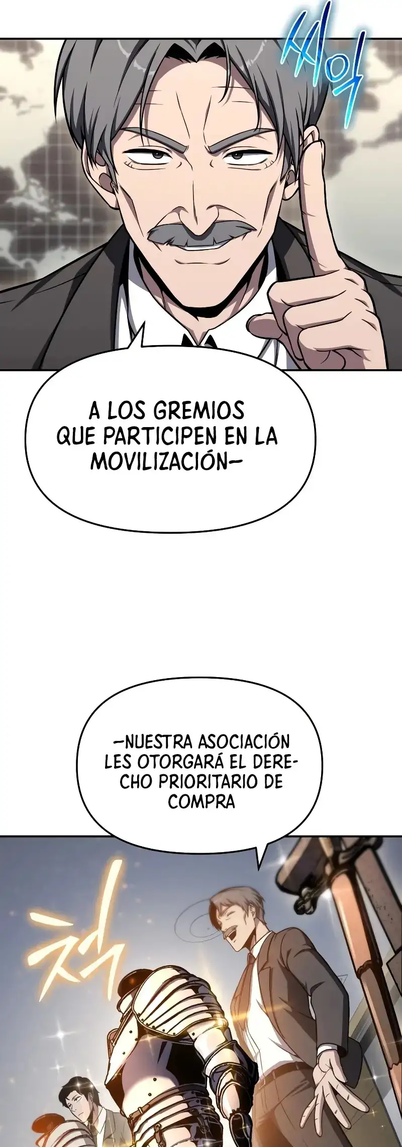 Read El Rey Caballero que regreso con un Dios ES Manga Online