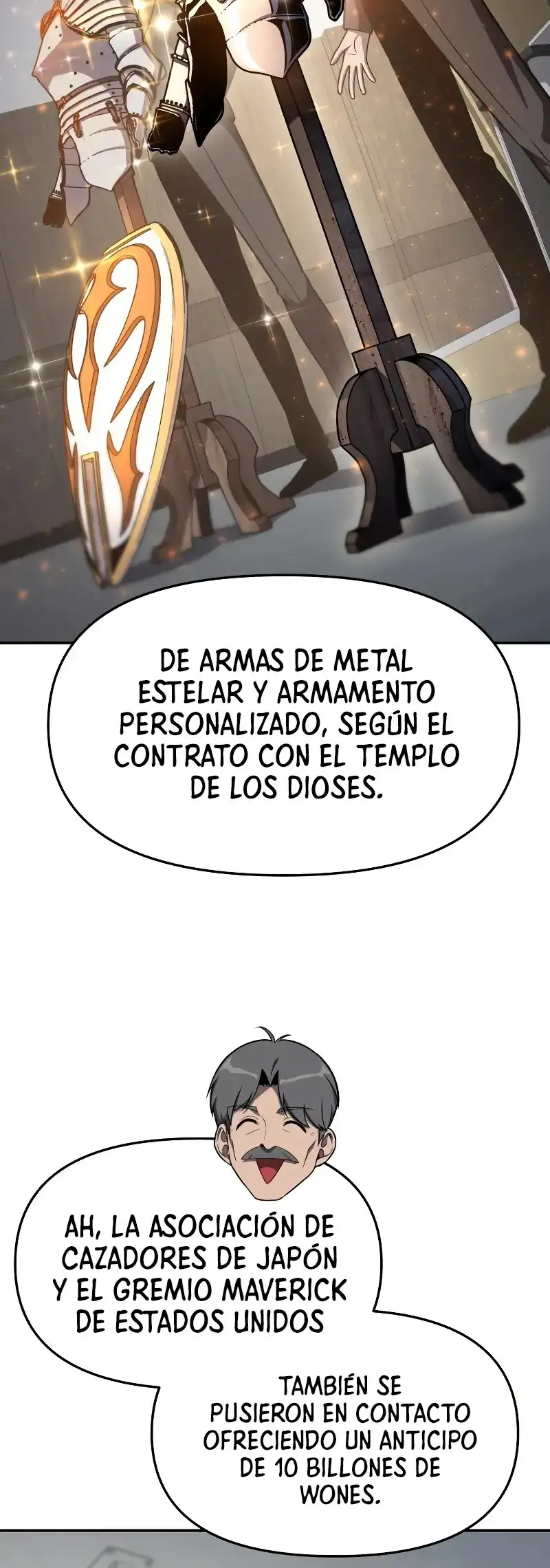 Read El Rey Caballero que regreso con un Dios ES Manga Online
