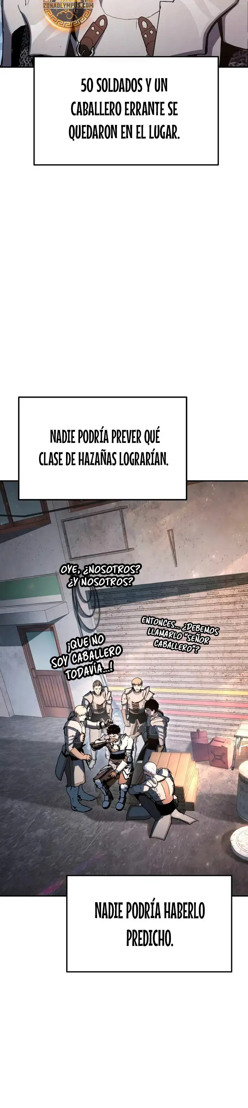Read El Rey Caballero que regreso con un Dios ES Manga Online