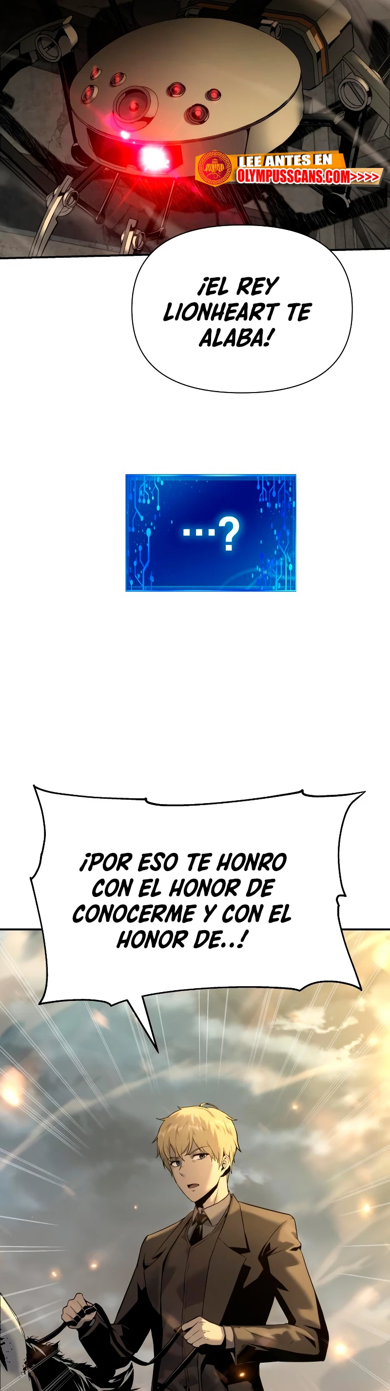 Read El Rey Caballero que regreso con un Dios ES Manga Online
