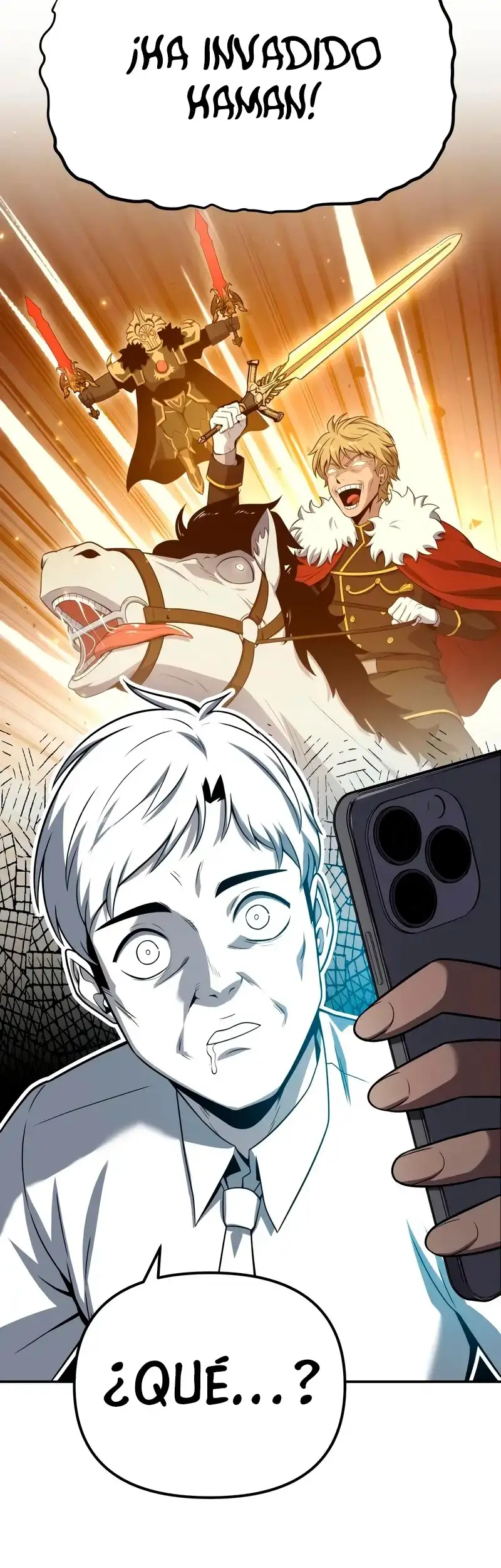 Read El Rey Caballero que regreso con un Dios ES Manga Online