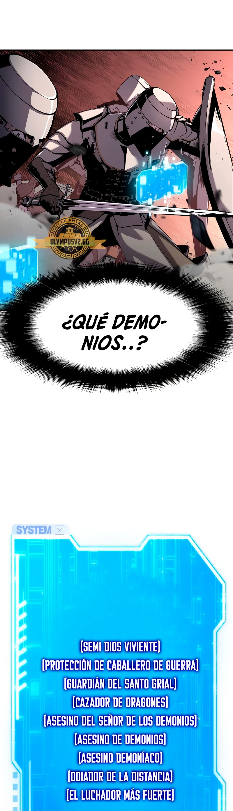 Read El Rey Caballero que regreso con un Dios ES Manga Online