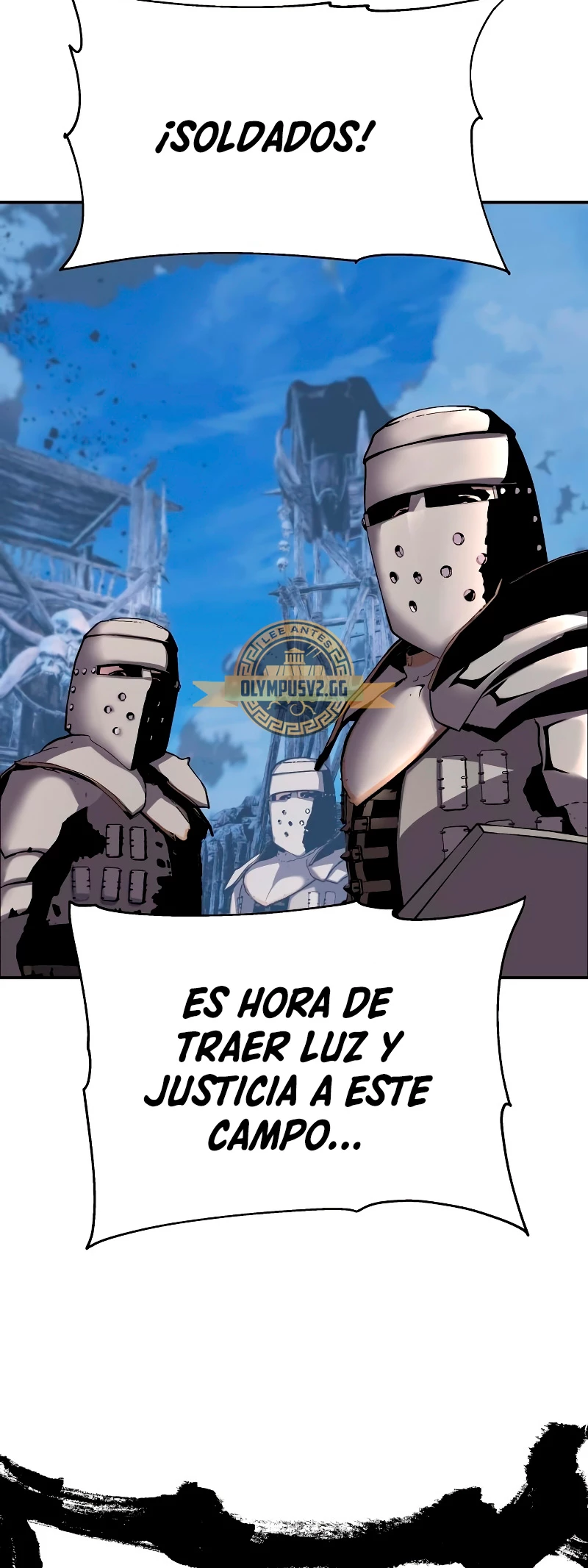 Read El Rey Caballero que regreso con un Dios ES Manga Online
