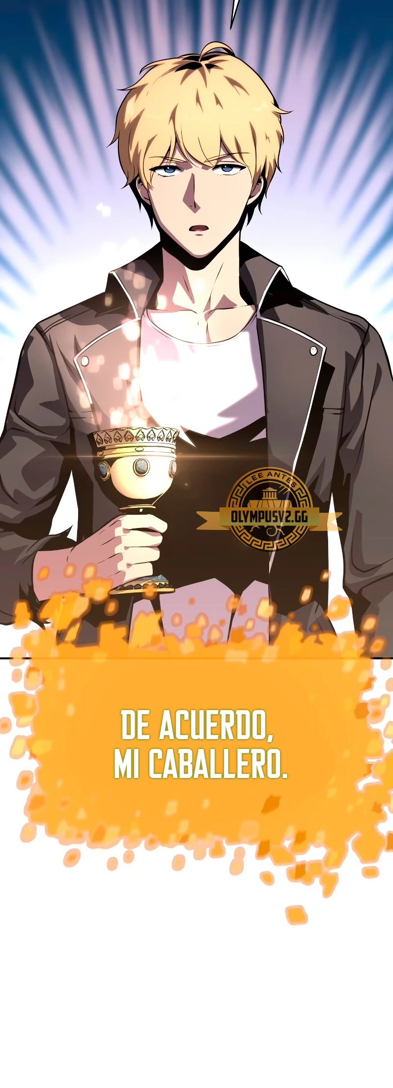 Read El Rey Caballero que regreso con un Dios ES Manga Online