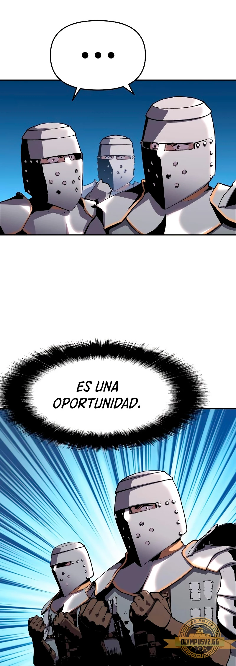 Read El Rey Caballero que regreso con un Dios ES Manga Online
