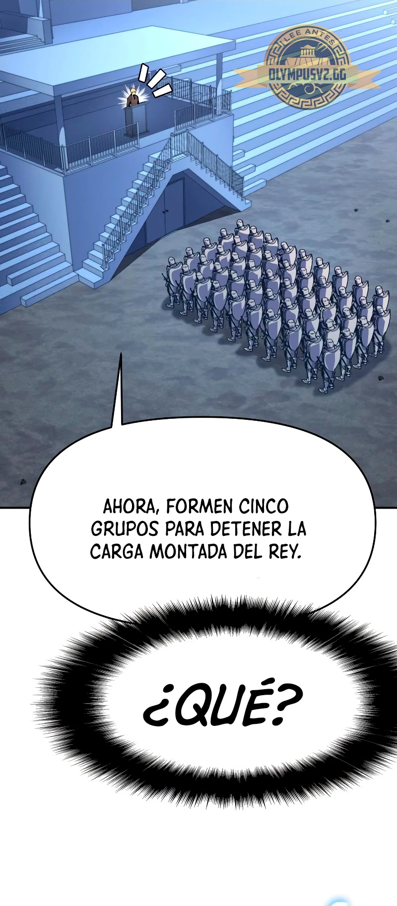 Read El Rey Caballero que regreso con un Dios ES Manga Online