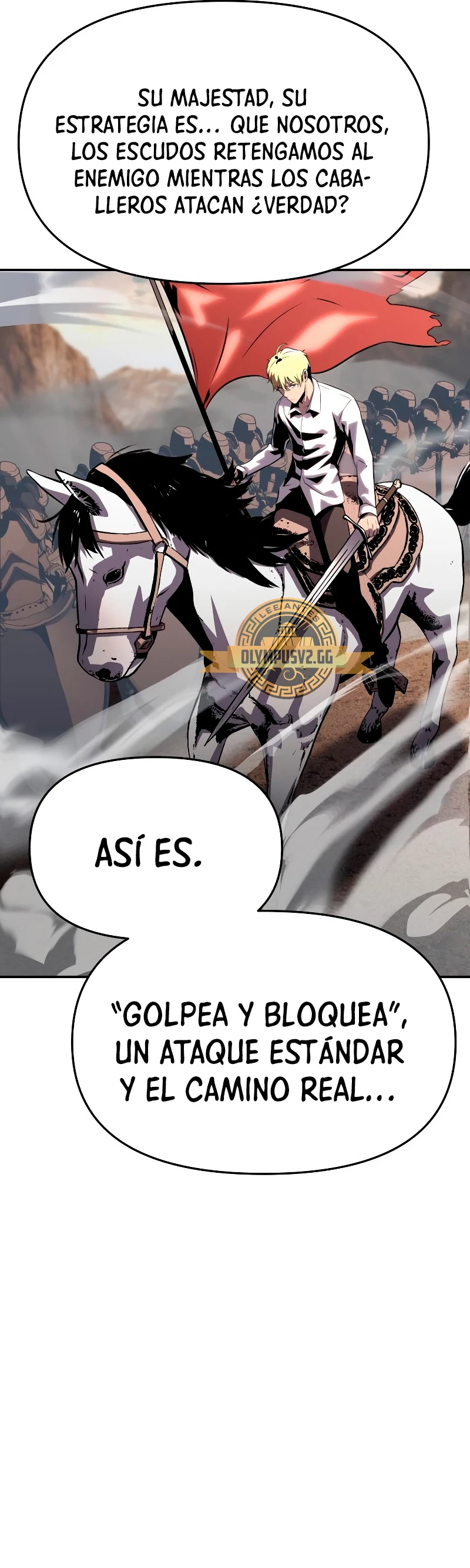 Read El Rey Caballero que regreso con un Dios ES Manga Online