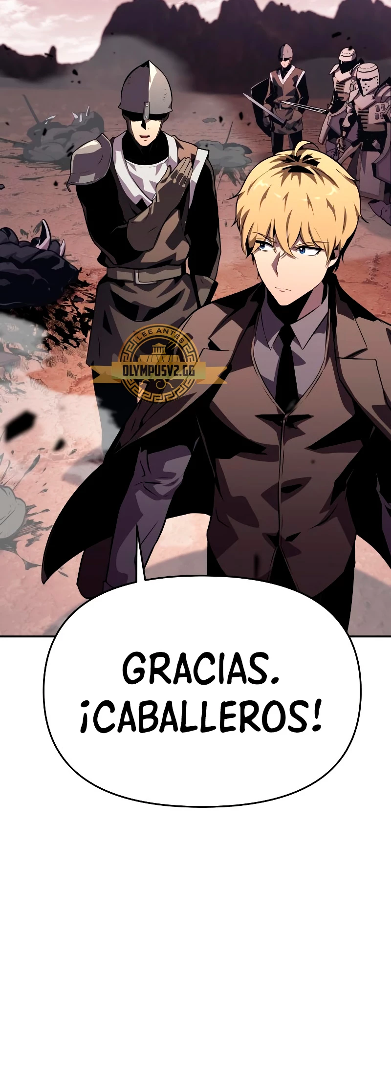 Read El Rey Caballero que regreso con un Dios ES Manga Online
