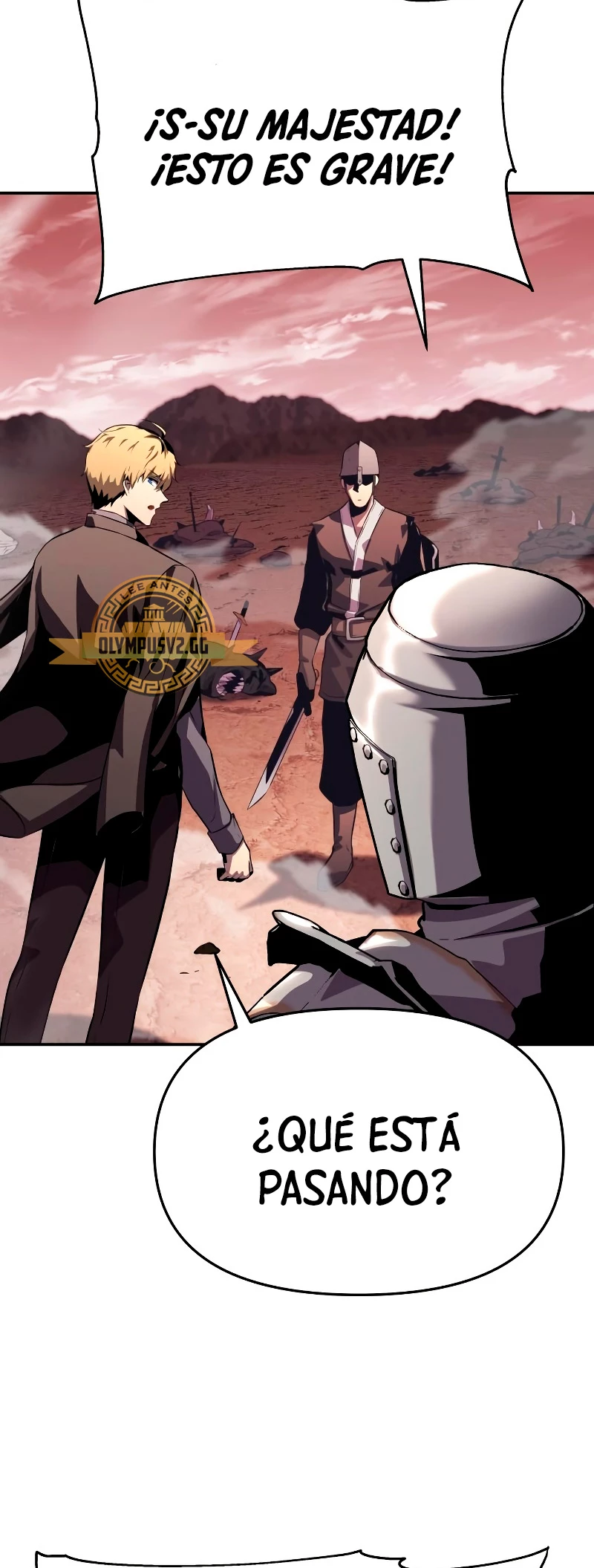 Read El Rey Caballero que regreso con un Dios ES Manga Online