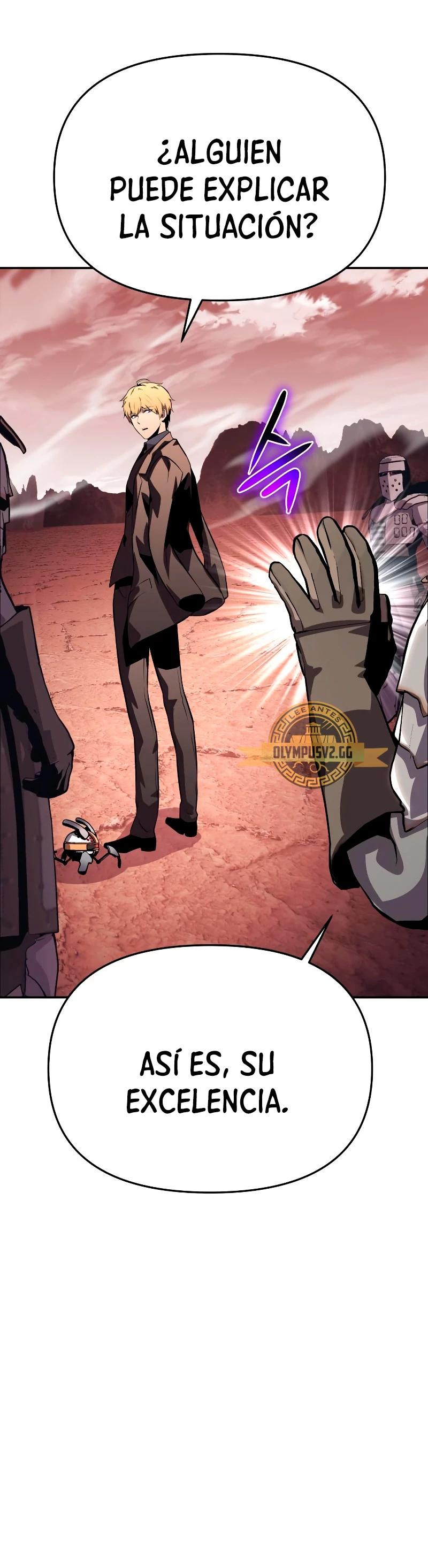 Read El Rey Caballero que regreso con un Dios ES Manga Online